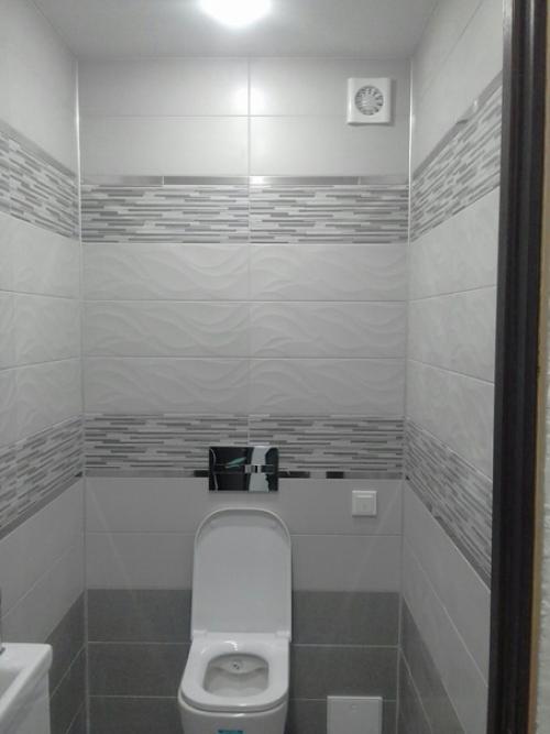 Мои ванная комната с туалетом, все в одном дизайне. 01