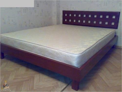 Показываю процесс, как я делал нам кровать в спальную комнату.