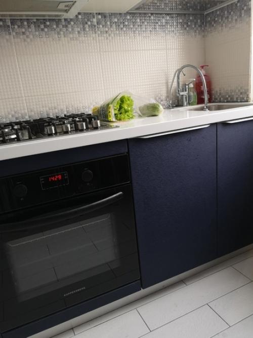 Вот так, без особых наворотов сделали ремонт на кухне. 03