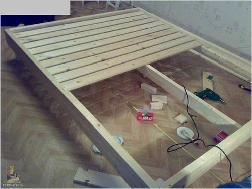 Показываю процесс, как я делал нам кровать в спальную комнату. 05