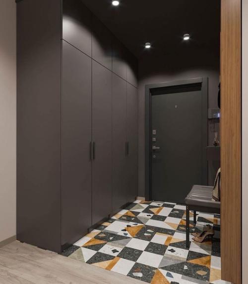 Дизайн подбирали просмотрев кучу вариантов в интернете, пришли к выводу, что нужно оформлять квартиру именно в таком виде. 07