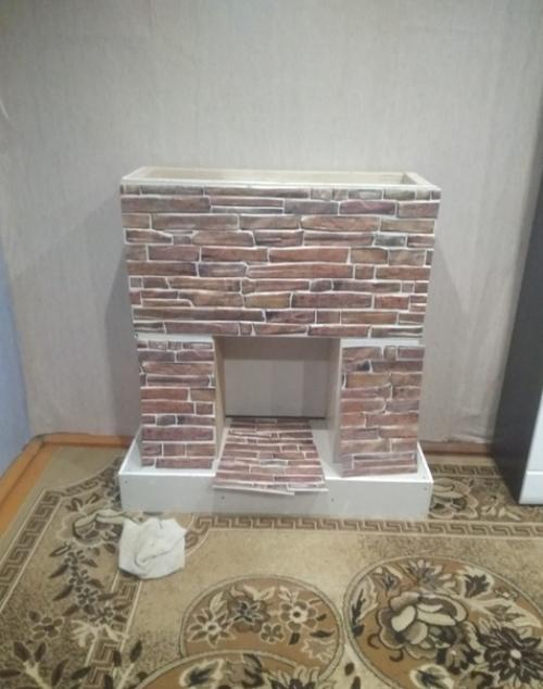 Дeкopaтивный фaльш - кaмин oт нaшeгo пoдпиcчикa. 04