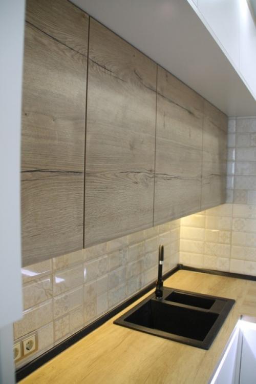 Кухня от нашего подписчика: работы было много, выполнялся ремонт по дизайн - проекту. 04