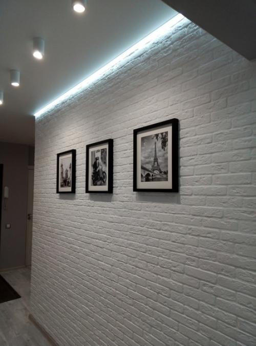 Вот такой ремонт сделали своей прихожки.