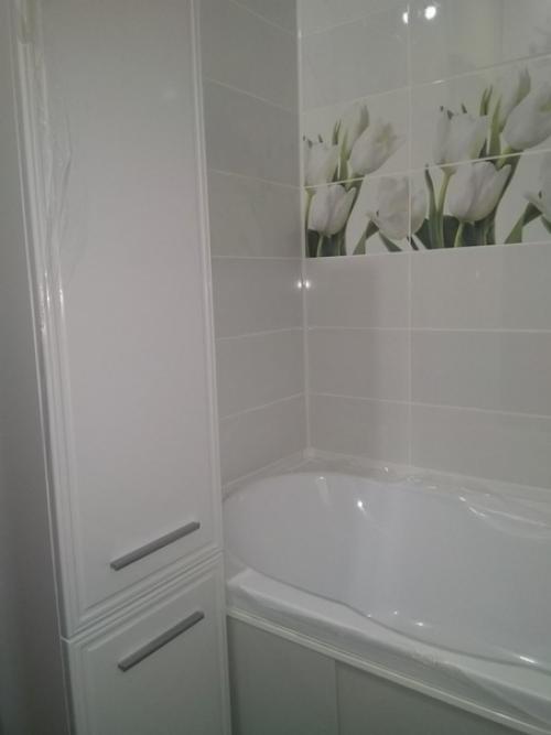 Отличный результат ремонта ванной комнаты от нашего подписчика. 02