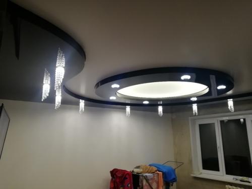 Хочу вам показать, какие потолки мы установили у себя в квартире. 02