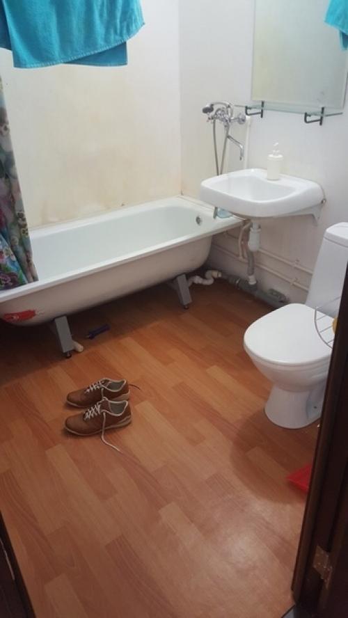 Вот так мы у себя санузел отремонтировали.