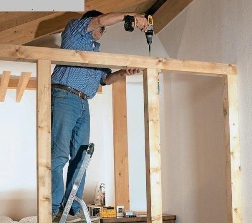 Я так подумал, что в моей квартире не хватает конкретно такой перегородки. 01