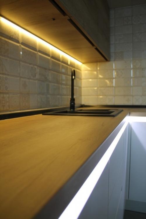 Кухня от нашего подписчика: работы было много, выполнялся ремонт по дизайн - проекту. 06