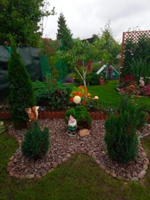 Сад в полном порядке теперь.