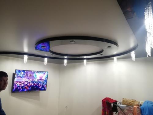 Хочу вам показать, какие потолки мы установили у себя в квартире. 05