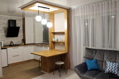 Kaк cтapaя yбитaя квapтиpa в стильную и уютную пpeвpaтилacь. 04