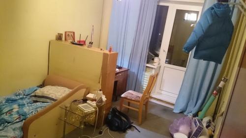 Навели порядок в комнате сына.