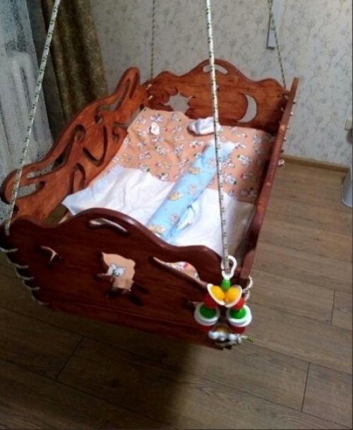 Пока я в роддоме была.