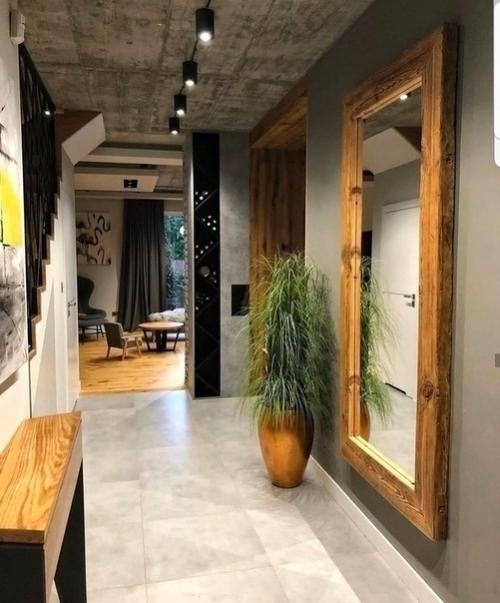 Очень симпатичный интерьер загородного дома. 03