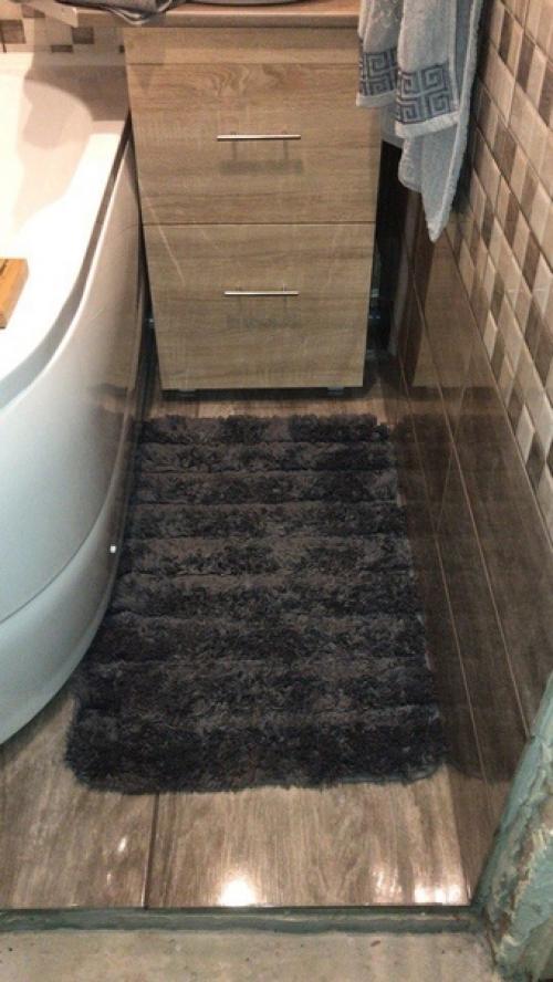 Сделали с мужем ремонт в нашей ванной комнате с нуля. 08