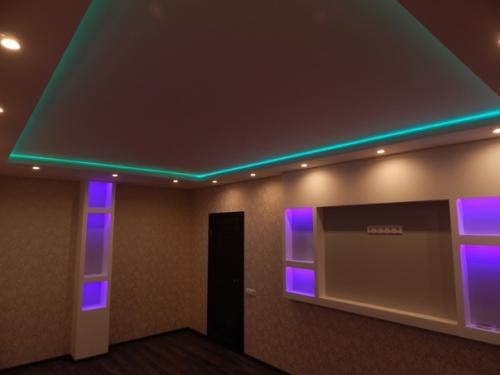 Симпатичный ремонт в спальной комнате. 02