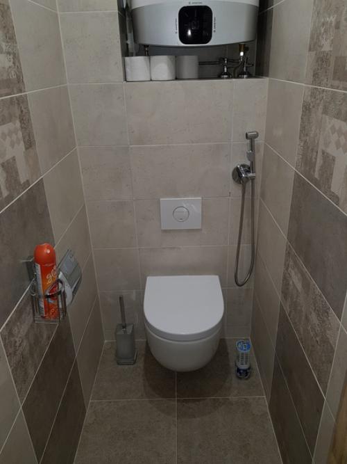 Вот так мы туалет оформили.