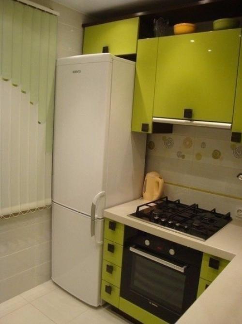 Интерьер стандартной кухни. 01