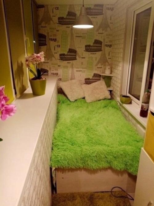 Живём с однушке семьёй из трёх человек, решили что у дочки должно быть личное пространство. 03