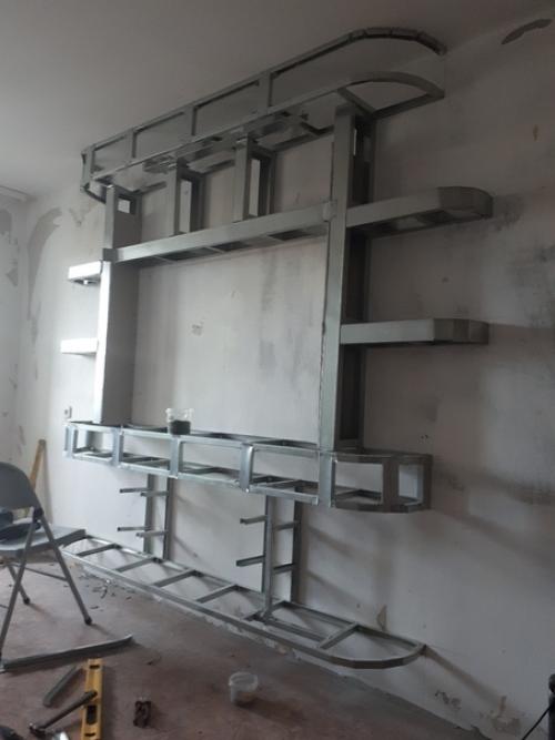 Закончил оформление тв - зоны. 01