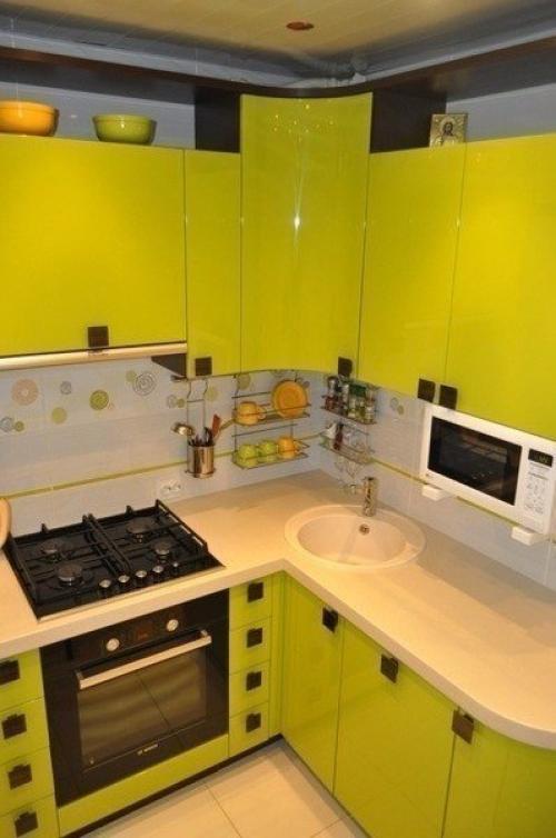 Интерьер стандартной кухни. 02