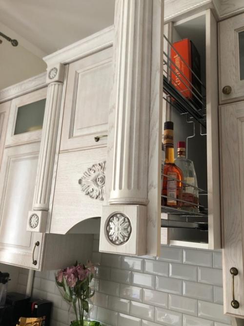 Наше оформление кухни с прихожкой. 05