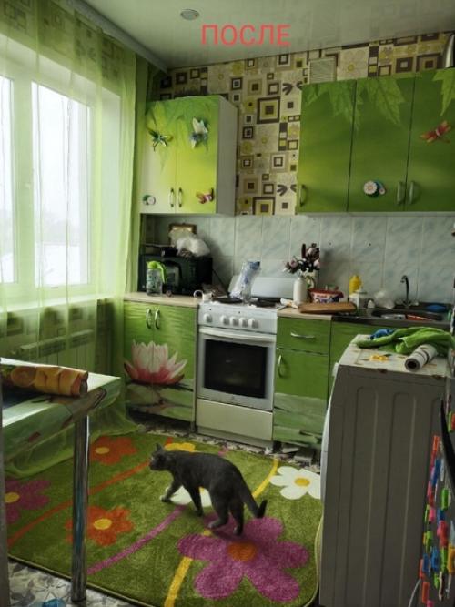 Переделали простенькую квартиру, вот в это. 07