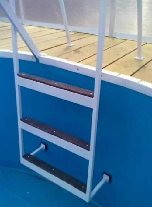 Жена с детьми давно просили, чтобы поставил бассейн на участке. 07