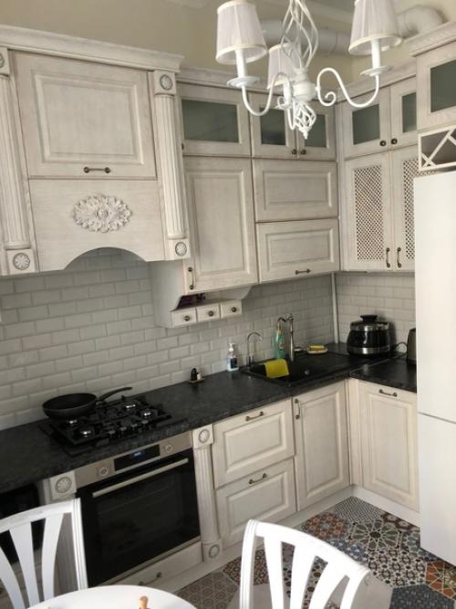 Наше оформление кухни с прихожкой. 04