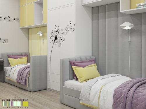 Проект оформления детской комнаты. 02