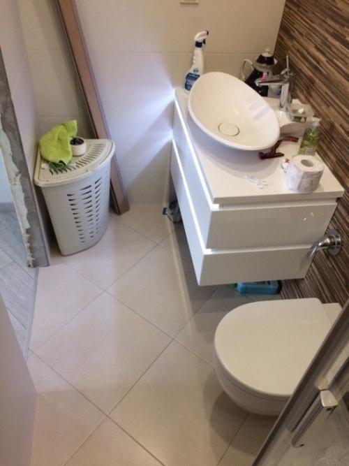 Сдедали ремонт в нашей ванной комнате. 05