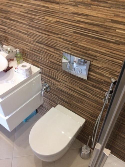 Сдедали ремонт в нашей ванной комнате. 02