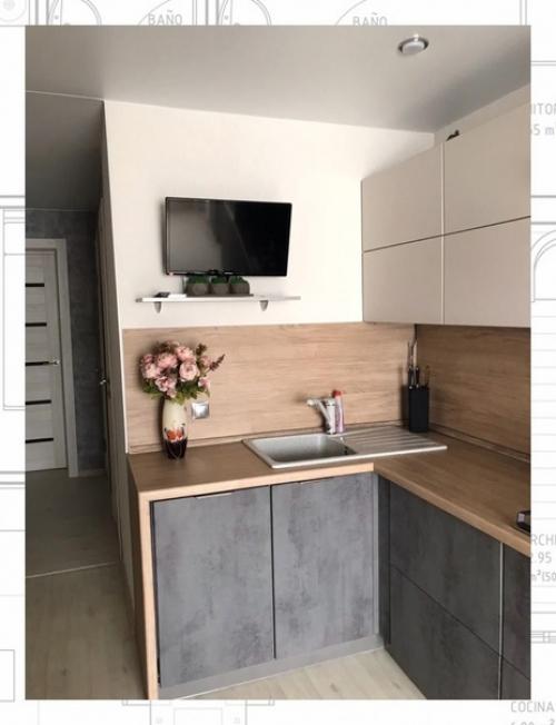 Весь ремонт нашими силами.