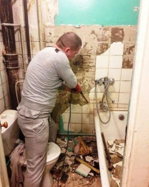 Не я дизайн ванной придумывал.