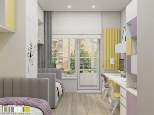 Проект оформления детской комнаты. 01