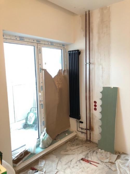 Выполнен ремонт по дизайн проекту. 02