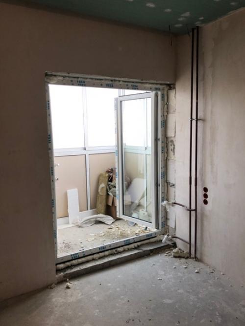 Выполнен ремонт по дизайн проекту. 01