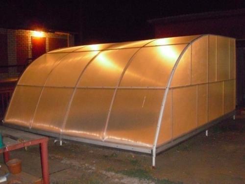 Жена с детьми давно просили, чтобы поставил бассейн на участке. 08