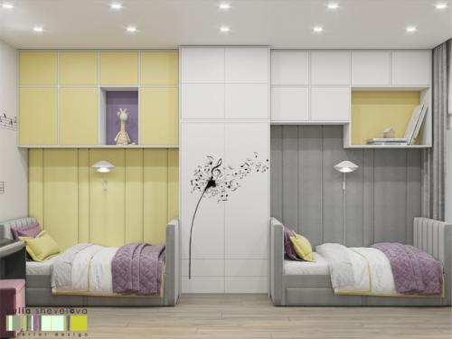 Проект оформления детской комнаты.