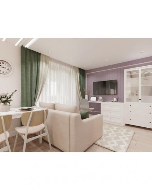 Моя квартирка площадью 33 кв метров, однушка. 02