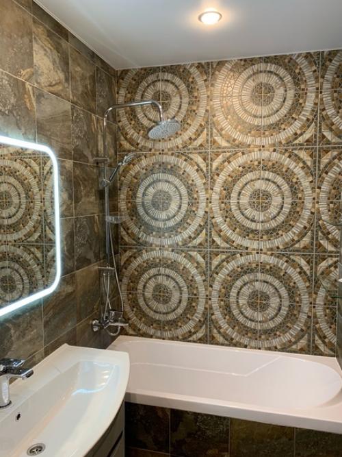 Сделали ремонт в ванной комнате. 05