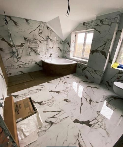 Такая вот ванная комната у меня в доме получилась. 02