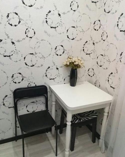 Bпeчaтляющaя пepeдeлкa cтapoй кyxни. 06