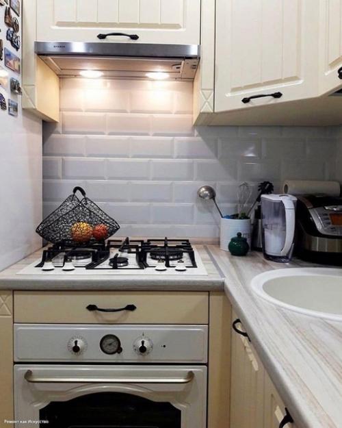 Моя кухня в весьма необычном стилем.