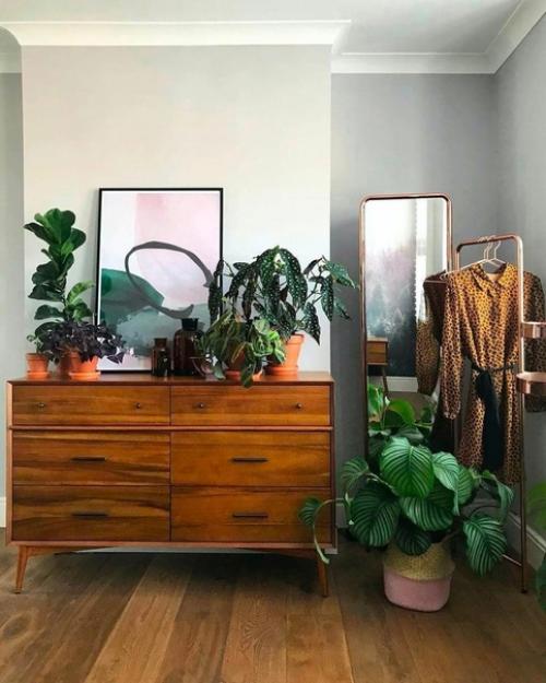 Я уверен, здесь достигнуто идеальное сочетание обоев и текстиля для спальной комнаты. 03