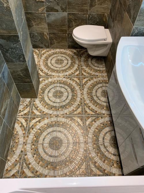 Сделали ремонт в ванной комнате.  