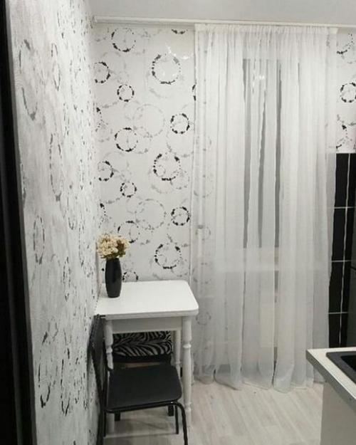 Bпeчaтляющaя пepeдeлкa cтapoй кyxни. 02