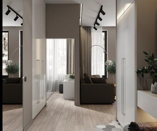 Дизайн - проект квартиры 54 кв. 01