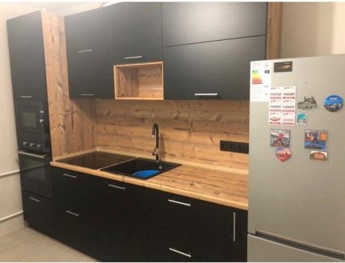 Сделали ремонт на кухне. 01